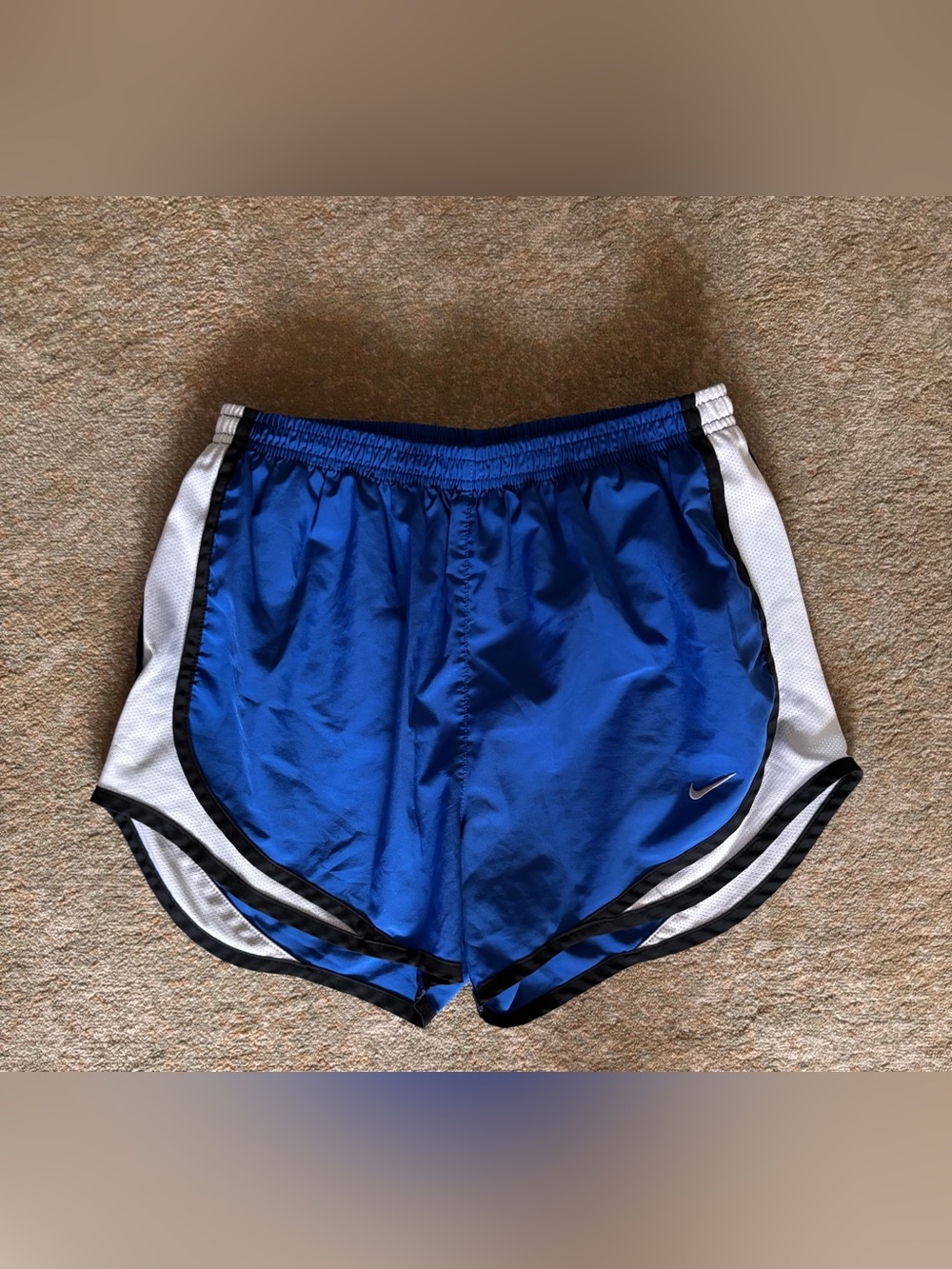 Nike Dri-FIT Women’s Blue Running Shorts Small Lined Athletic Workout